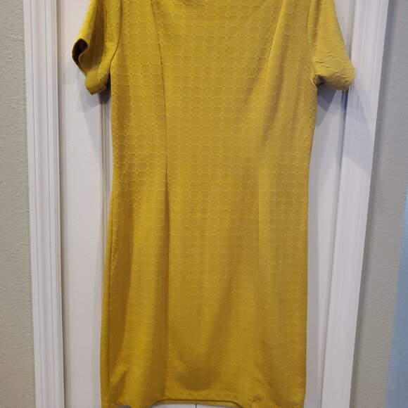 Stella & Julie Square Neckline Knee Length Dress Size 12 - Picture 5 of 5